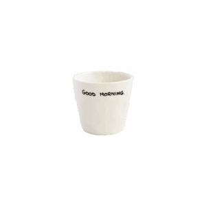 Anna + Nina espresso cup good morning