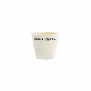 Anna + Nina espresso cup drama queen