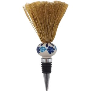 Studio noticed flessenstop keramiek blauw